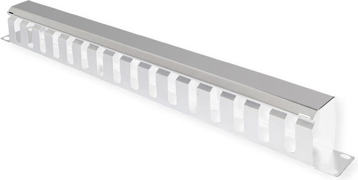 Actual product image Value 19" cable gland 1U 40x40mm l.grey