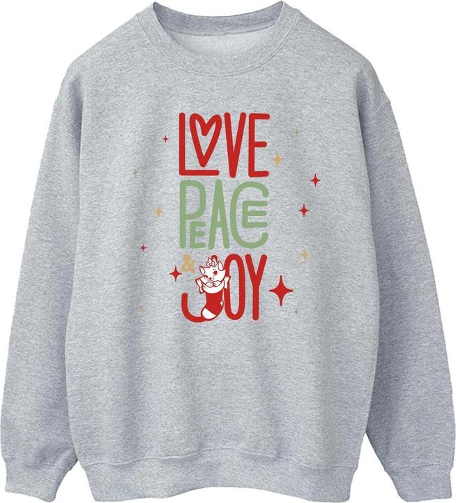 Disney The Aristocats Marie Love Peace Joy Sweatshirt