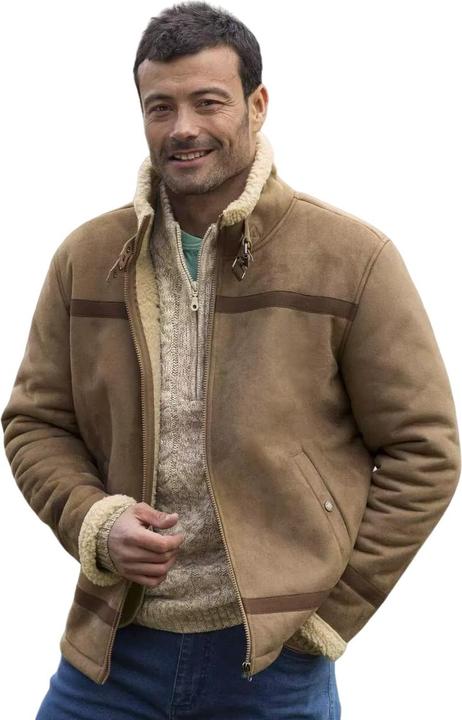 Image du produit Atlas For Men Veste doublée en faux daim avec sherpa (4XL)