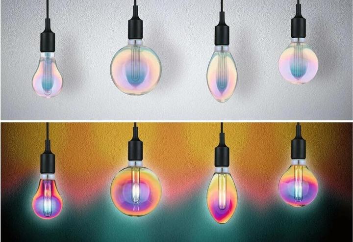 Actual product image Paulmann Lamp FANTASTIC COLORS G95 E27 5 W warm white (E27, 5 W, 470 lm, 1 x, F)