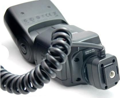Actual product image JJC Sync cable for Canon E-TTL 2 flash (Flash cables)