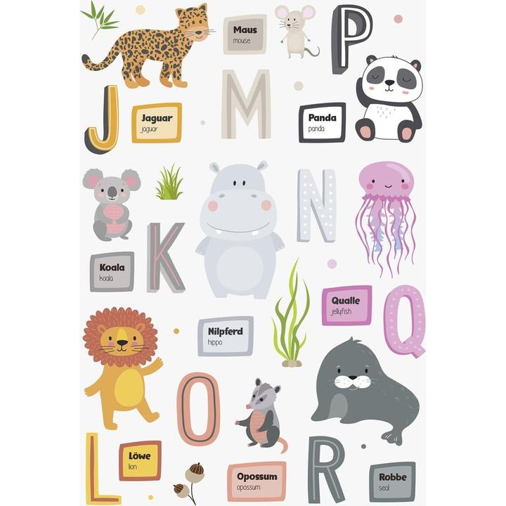 Produktbild Heyda Bastelset Fensterbilder Tiere/Alphabet