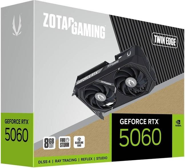 Actual product image Zotac GAMING GEFORCE RTX 5060 TWIN EDGE 8GB GDDR6 (8 GB)