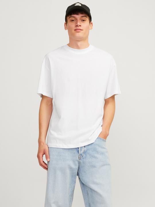 Produktbild Jack & Jones 2er-pack Einfarbig Rundhals T-shirt T-shirt (XL)