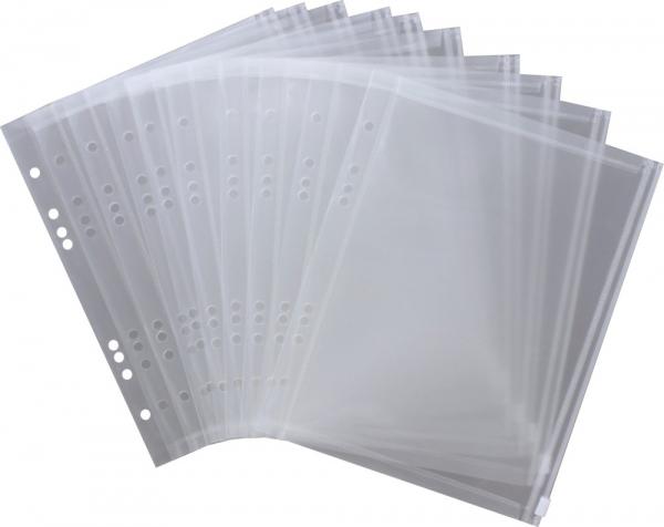 Actual product image Herba-Plastic Slide fastener folder A5 10 pcs. (A5, 10 x)
