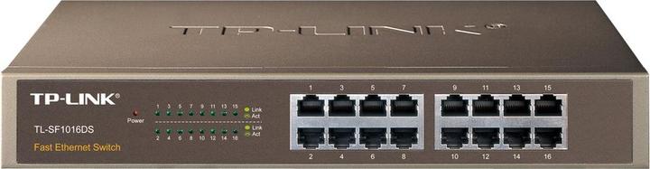 Actual product image TP-Link Tl-Sf1016ds (16 Ports)
