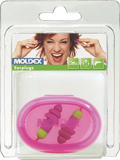 Moldex Reusable Rockets Cord earplugs, one pair in PocketPak/ (2 x)