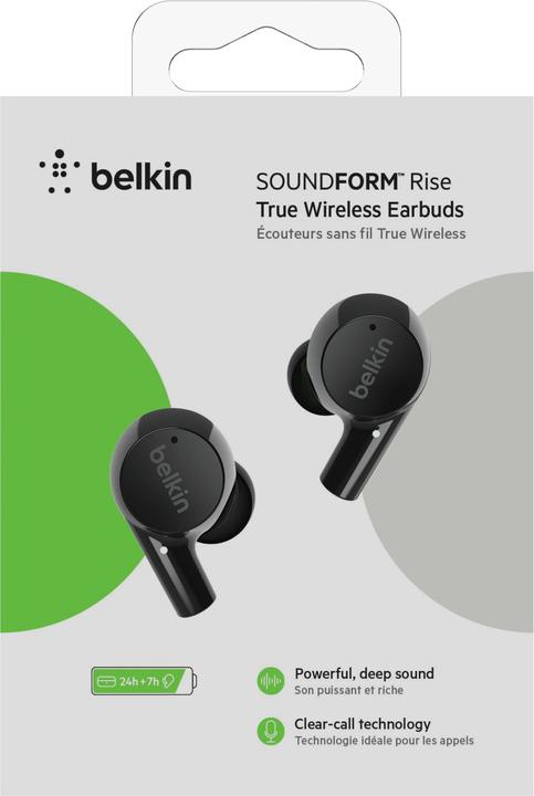 Produktbild Belkin Soundform Rise (NC, 31 h, Kabellos)