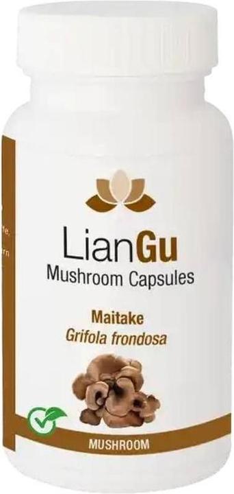 Actual product image Lian Maitake mushroom capsules 1 (180 Piece, Capsules, 147 g)