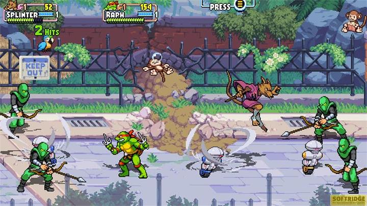 Produktbild Wild River Games Teenage Mutant Ninja Turtles: Shredder’s Revenge - Anniversary Edition (Switch, DE)