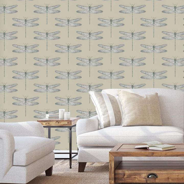 Produktbild Harlequin Tapete Demoiselle Libelle