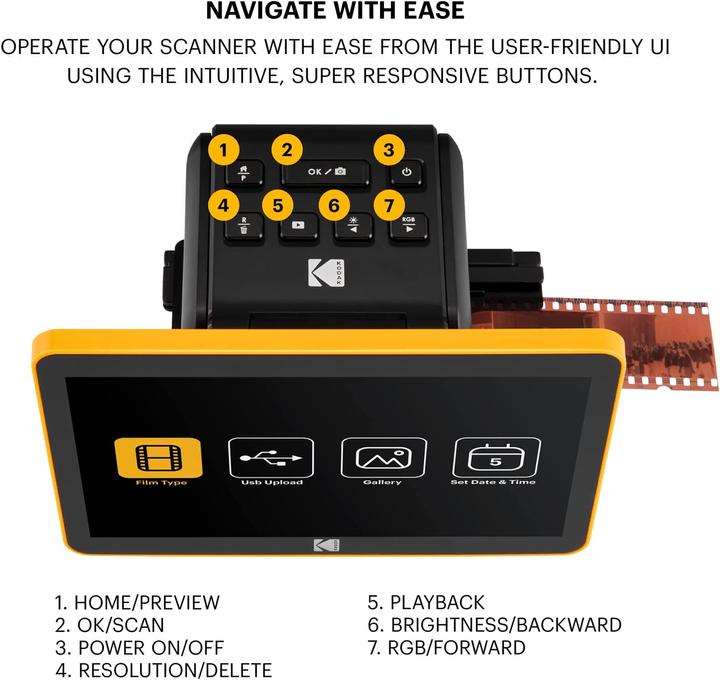 Actual product image Kodak Slide N Scan Max (USB, HDMI)