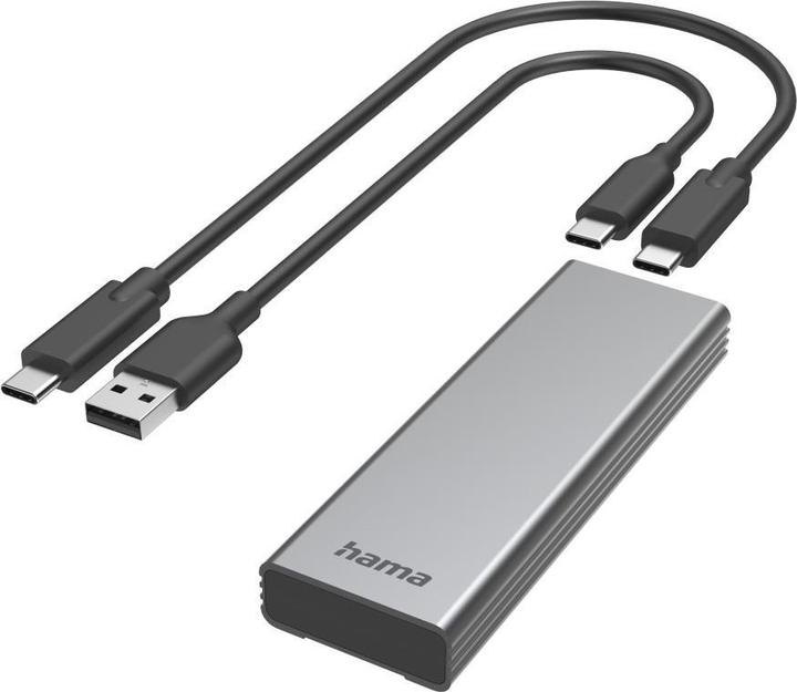 Hama USB-Festplattengehäuse für M.2 SATA & NVMe SSD-Festplatten (M.2)