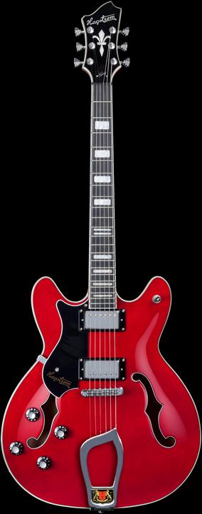 Produktbild Hagstrom E-Gitarre, Viking, Transparent Cherry, Linkshänder (E-Gitarre, Ahorn)