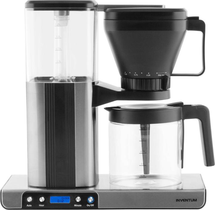 Produktbild Inventum KZ813D - Koffiezetapparaat - Zwart/RVS