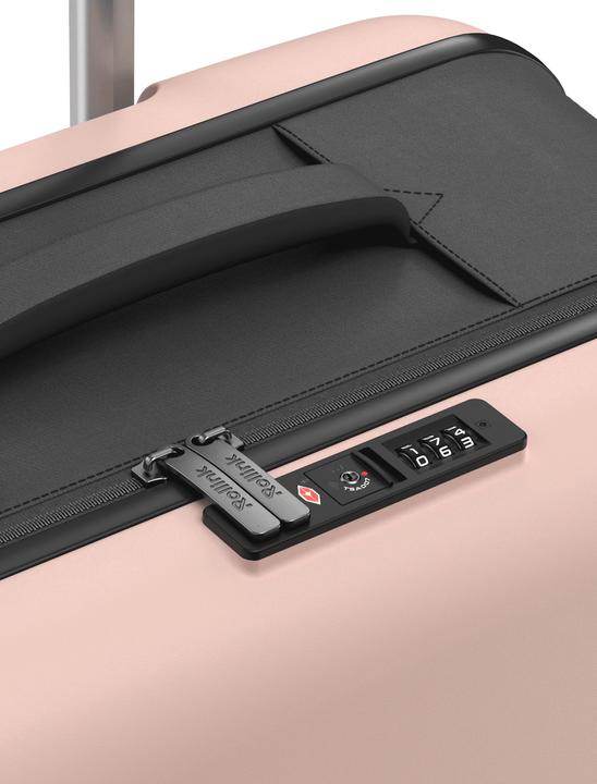 Actual product image Rollink Harde suitcase / Trolley / Travel case - Vega 360 - 65 cm - Rose (80 l, M (50 - 90l))