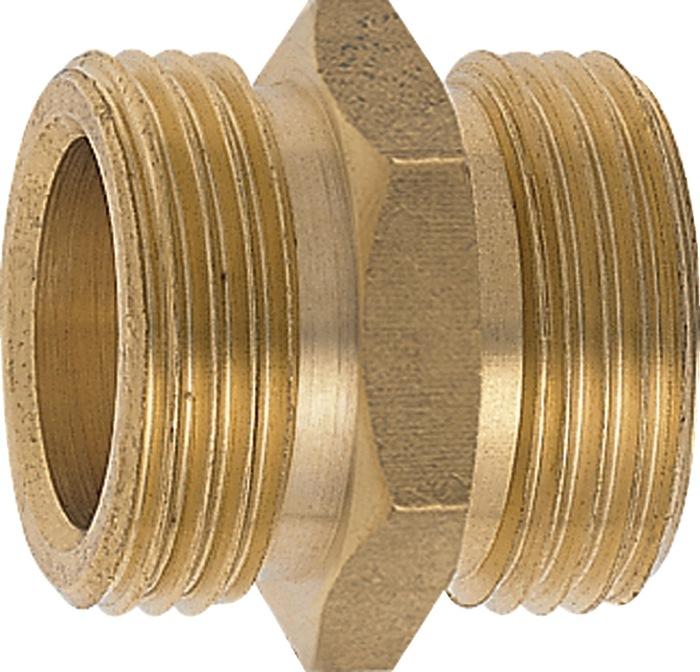 Geka Threaded nipple Brass male thread 1 x 1 1/4 ″ (101.60 mm)