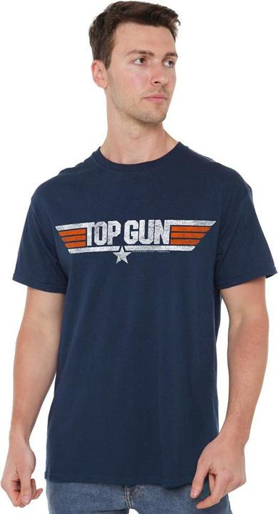 Immagine prodotto Top Gun Maglietta Logo Effetto Invecchiato Uomo (S)