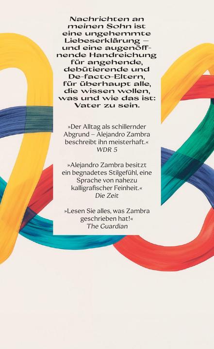 Produktbild Nachrichten an meinen Sohn (Deutsch, Alejandro Zambra, Susanne Lange, 2025)