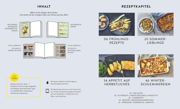 Produktbild 20 Minuten Ofengerichte vegetarisch (Deutsch, Marco Seifried, 2024)