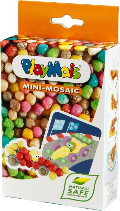 Produktbild PlayMais Mini Mosaic - Rennwagen (48 x)