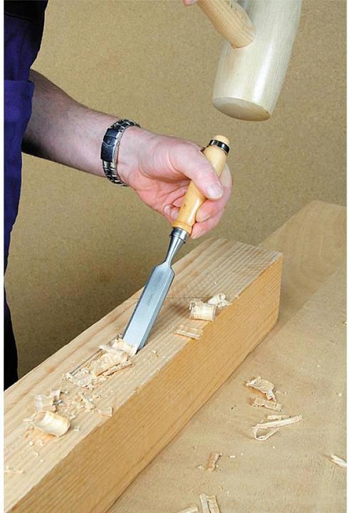 Actual product image kwb Chisel set, 4 pcs. 455400