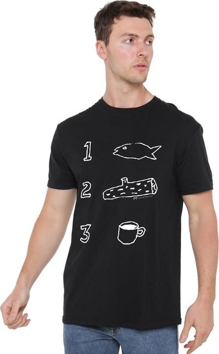 Produktbild Twin Peaks Coffee Log Fish TShirt (4XL)