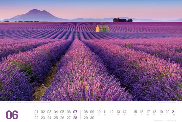 Actual product image Provence - von der Cote dAzur bis in die Alpen - ReiseLust Kalender 2026 (45 x 33 cm, German)