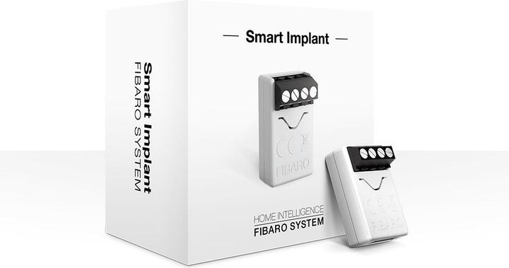 Actual product image Fibaro Smart Implant, with switching outputs (Switch actuator)