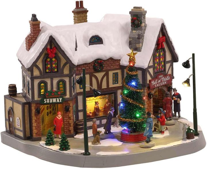 Lemax Caddington Village Sights & Sounds Tavern-Modell