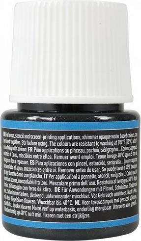 Image du produit Pebeo Setacolor opaque (Noir chatoyant, 45 ml)