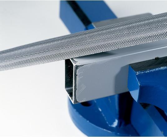 Actual product image Bahco Half-round file with handle 250 X 2 (Slash 3, 250 mm)