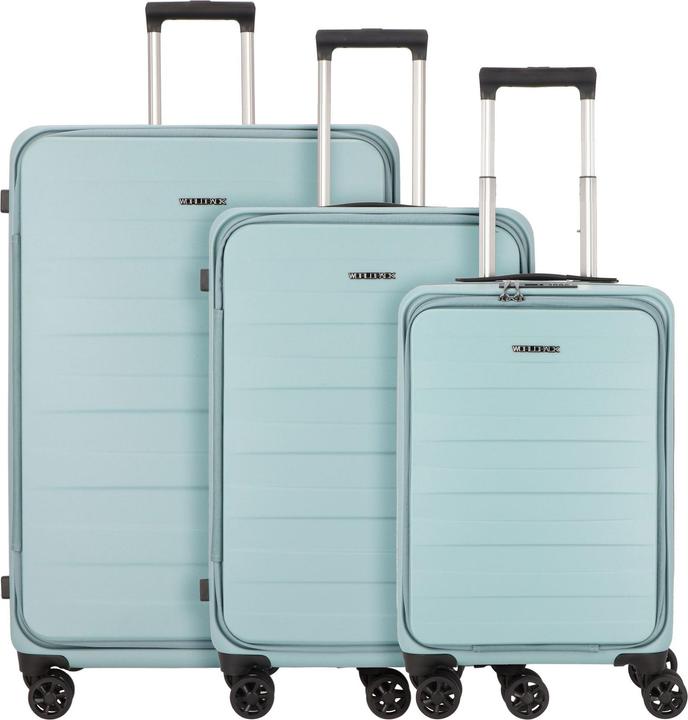 Worldpack 3-teiliges Trolleyset 50/60/70 Seatle, graublau (114 l, XL (ab 115l))