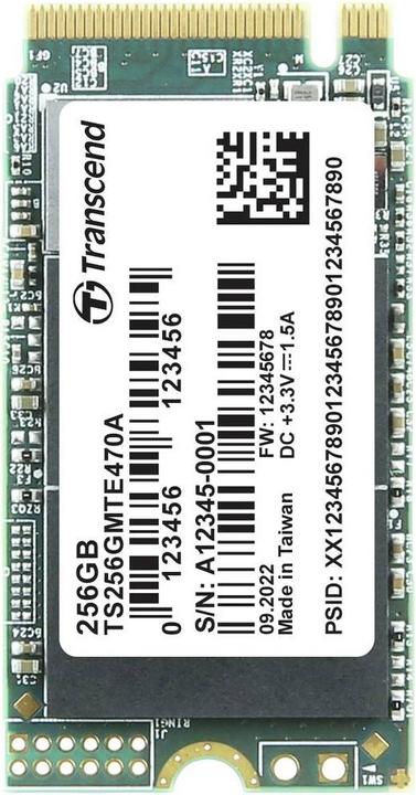 Immagine prodotto Transcend MTE470A 256GB SSD M.2 2242 (256 GB, M.2 2242)