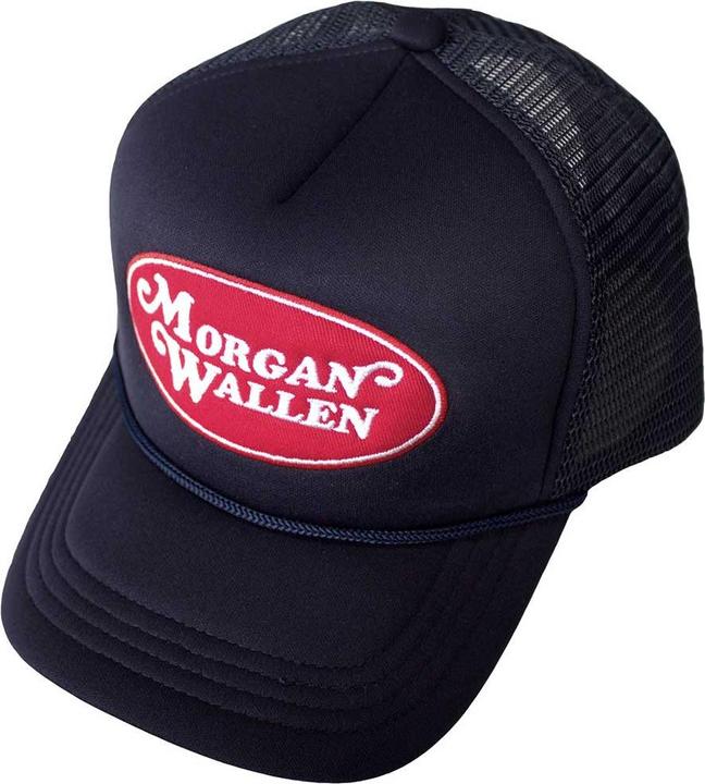 Actual product image Morgan Wallen Oval Logo Mesh Back Cap