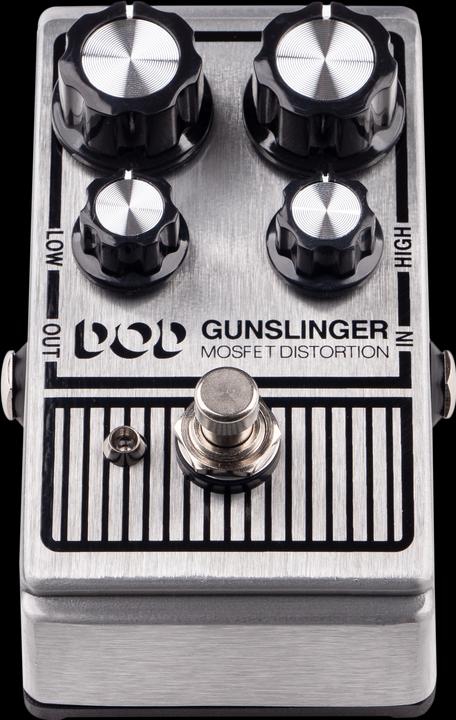 Image du produit Digitech Pédale d'effets, DOD Gunslinger, Pédale de distorsion MOSFET