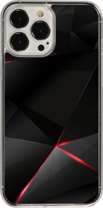 Image du produit PhoneLook Coque transparent Black Red Lines (Apple iPhone 13 Pro Max)