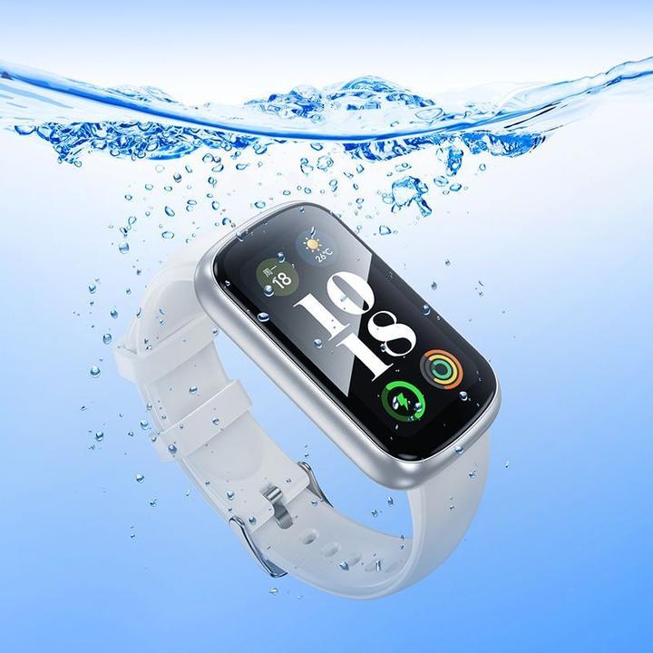 Produktbild Hoco Headphone with microphone smartwatch IP68 Y25 silver