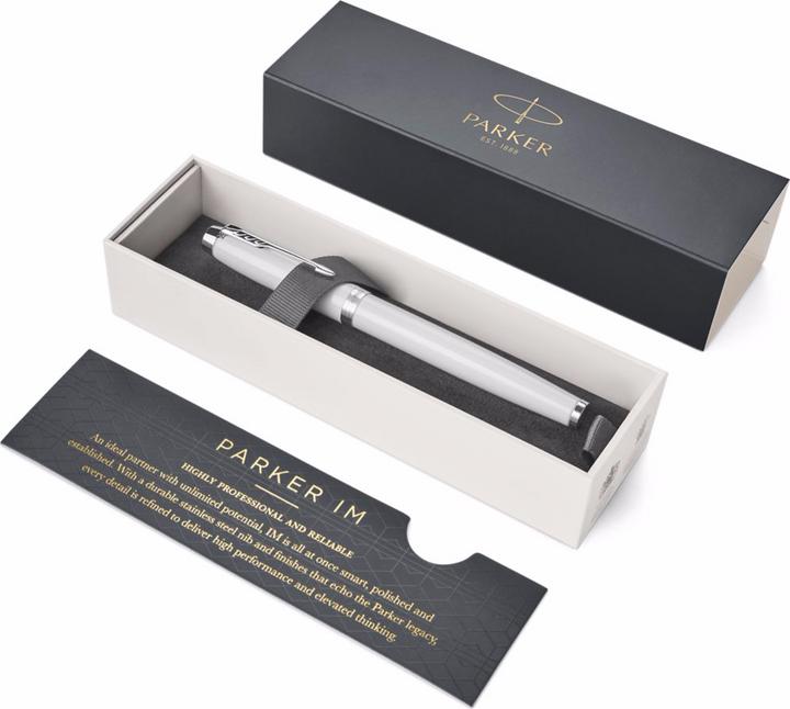 Produktbild Parker Pen IM White Lacquer C.C. (Silber)
