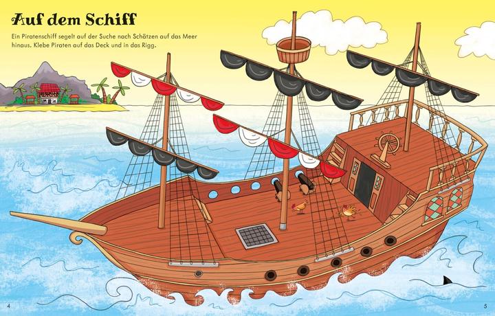 Immagine prodotto Il mio primo libro di adesivi: Pirati