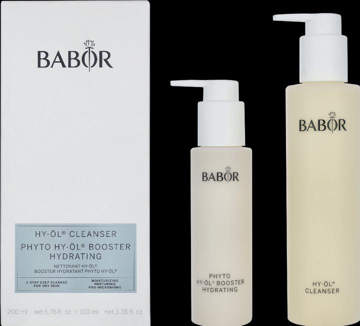 Image du produit Babor CLEANSING HY-ÖL & Phyto HY-ÖL Booster Hydrating Set (Chiffons de nettoyage, 300 ml)