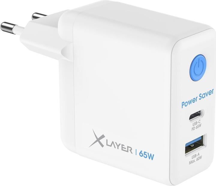 Actual product image Xlayer 65W Power Saver USB Type C with Power Stop Function white (65 W)