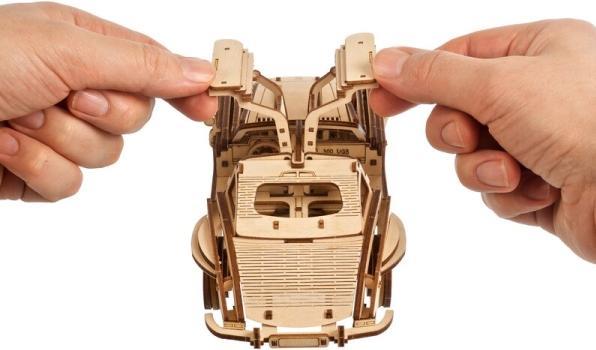 Actual product image Ugears 70205 Winged Sports Coupe