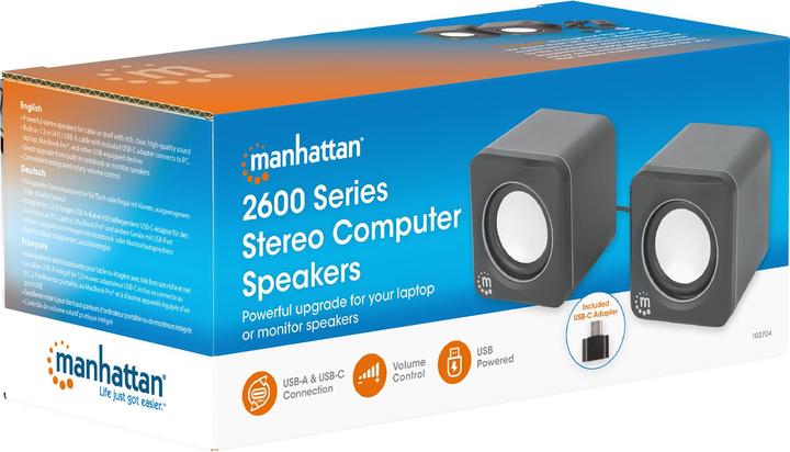 Immagine prodotto Manhattan Altoparlanti per PC e laptop - Serie 2600