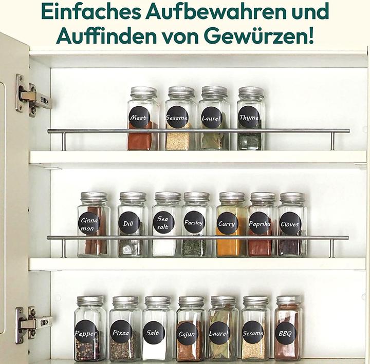 Produktbild Gadgy Gewürzgläser mit Streueinsatz, 24 Stück