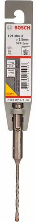 Produktbild Bosch Professional Zubehör Hammerbohrer SDS plus-5, 3,5 x 50 x 110 mm (3.5 mm)