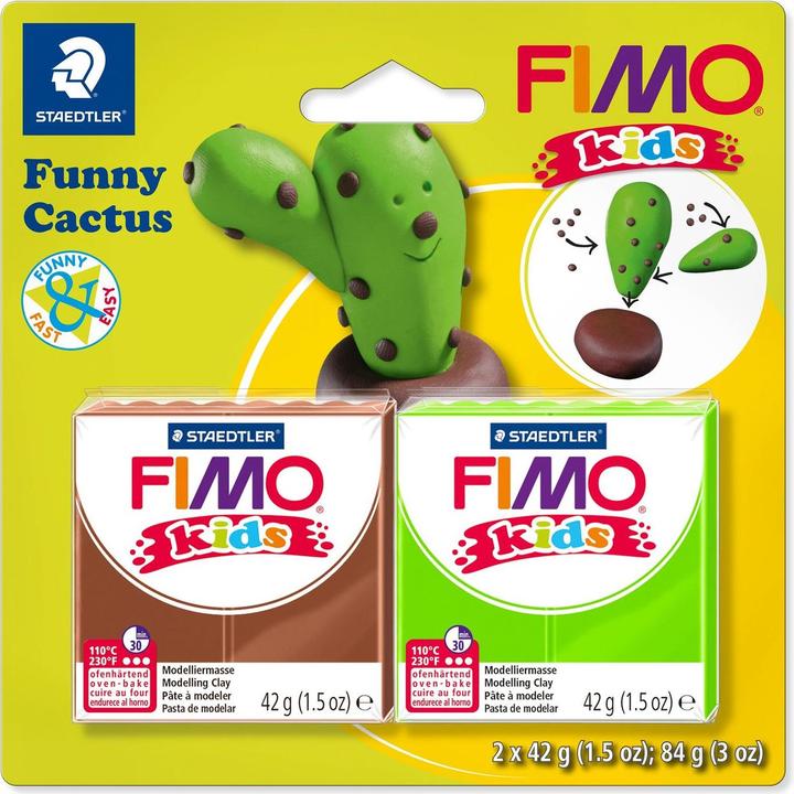 Image du produit Fimo Kit enfants BK cactus drôle