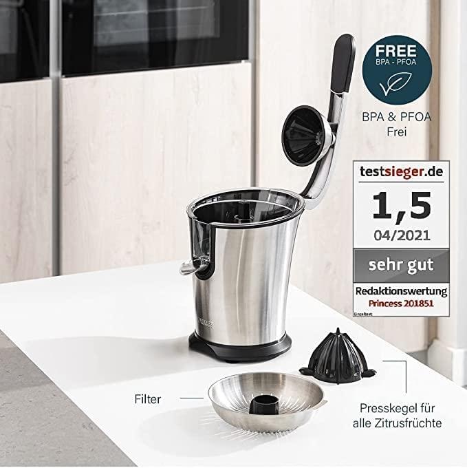Image du produit Princess Presse-agrumes en acier inoxydable Master Juicer