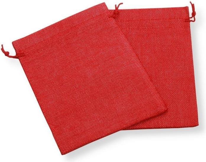 Produktbild Penword Rote Jutebeutel 20x15cm 2 Stk