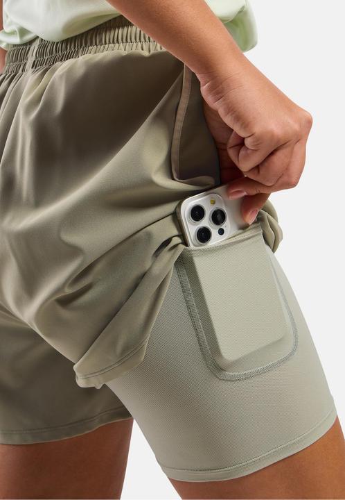 Produktbild Odlo Damen Essential 4 Inch 2-In-1 Shorts (M)